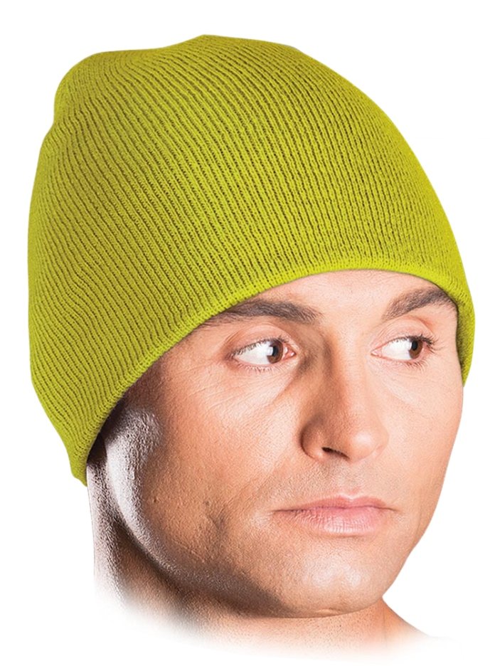 CZAPKA ZIMOWA męska zielona robocza Ciepła Lekka Solidna Uniwersalna