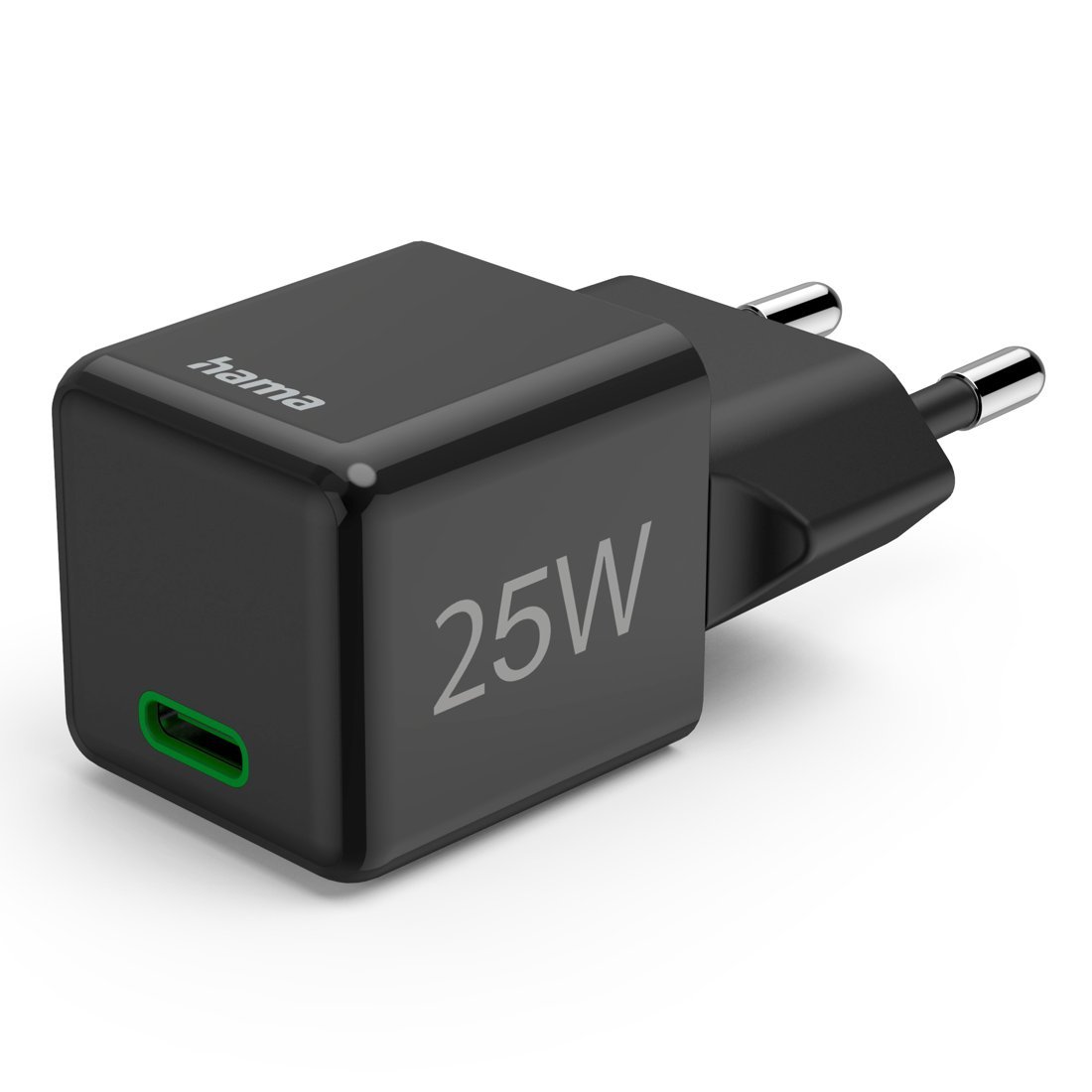 Ładowarka do telefonu Hama PD/QC Supermini 25W PD/QC, czarna