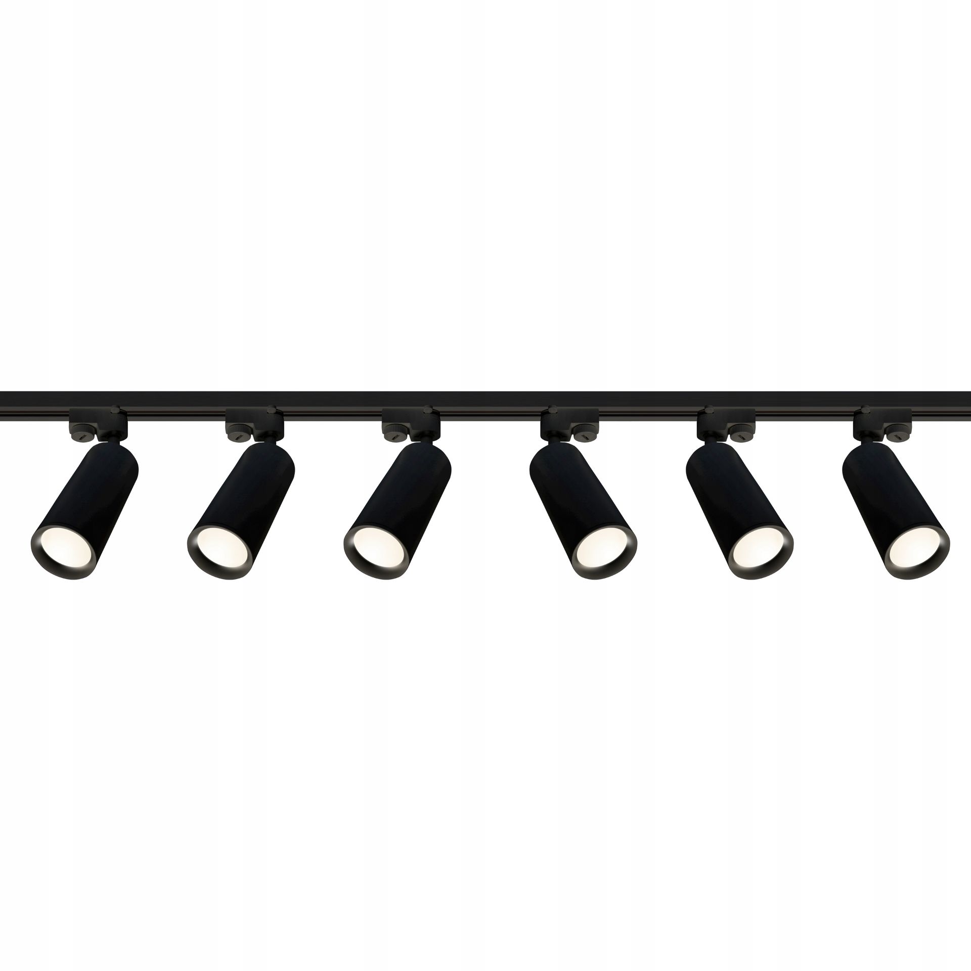 Zestaw 6x Lampa Led Reflektor GU10 Szynoprzewód 2M