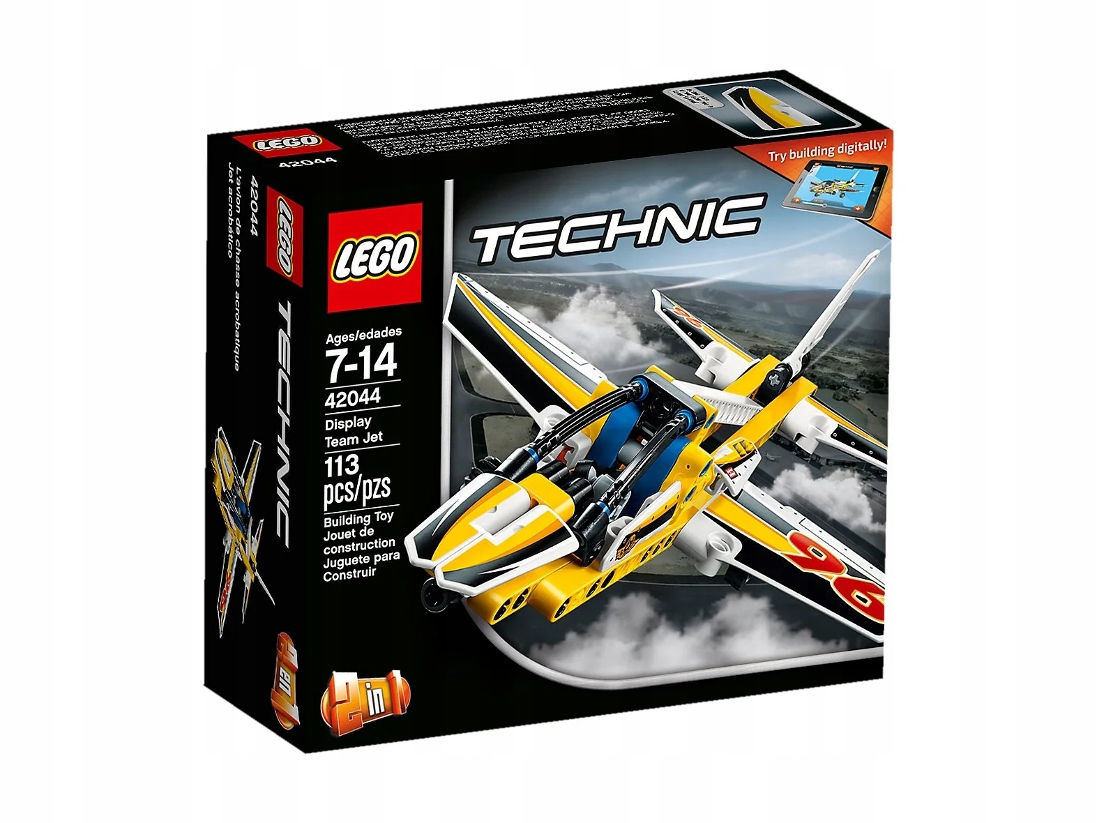 Lego 42044 Technic Odrzutowiec Zabawki Dla Chłopców 7-14 Lat