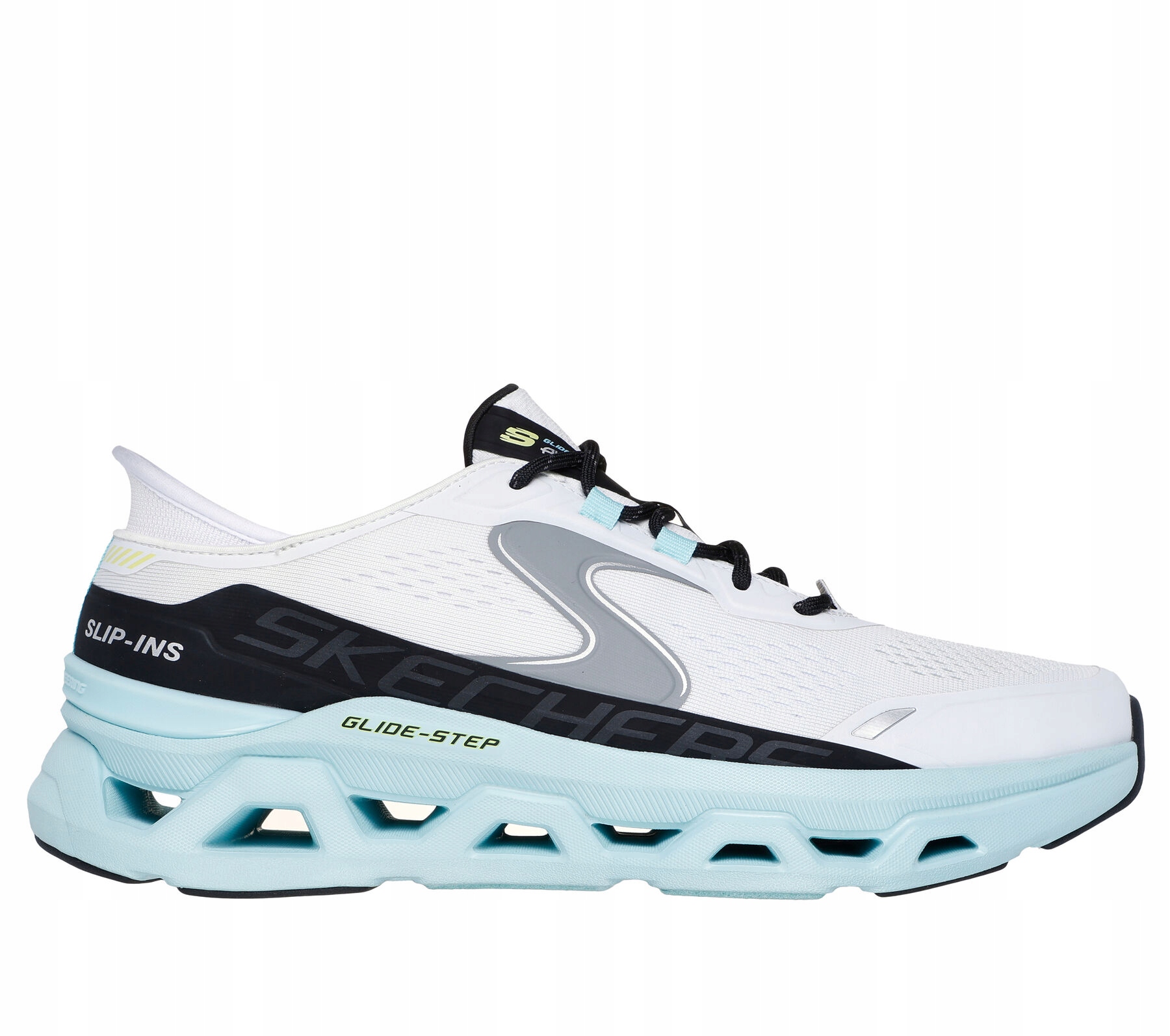 Skechers buty Glide-step amortyzuje twarde podłoże ,wkładane bez rąk r. 44