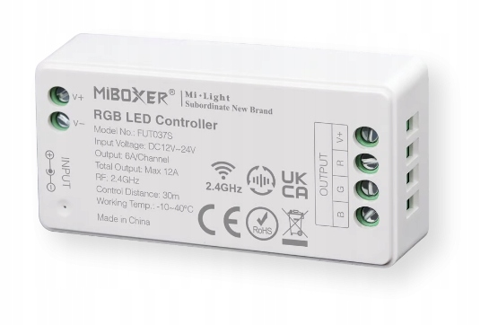 MiBoxer Kontroler 12-24V 12A Rf Rgb