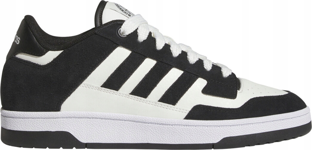 Buty Męskie Adidas Rapid Court Low Biało-czarne JP5255 r 42 2/3