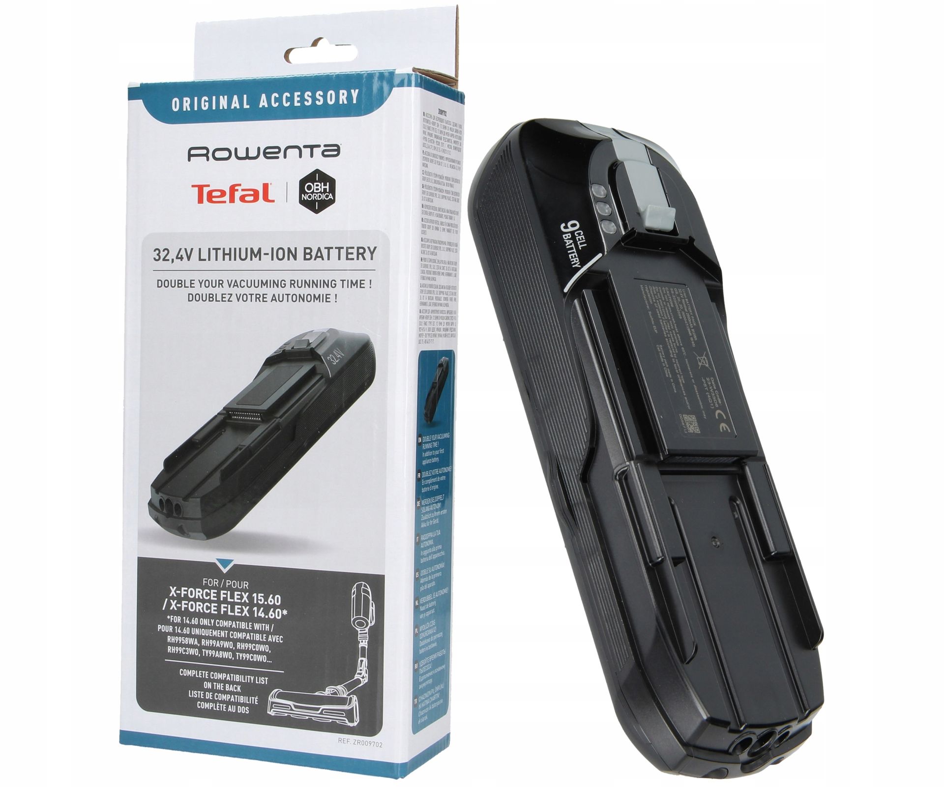 Akumulator do odkurzacza Tefal Rowenta X-Force Flex TY99F1 2500mAh 32,4V