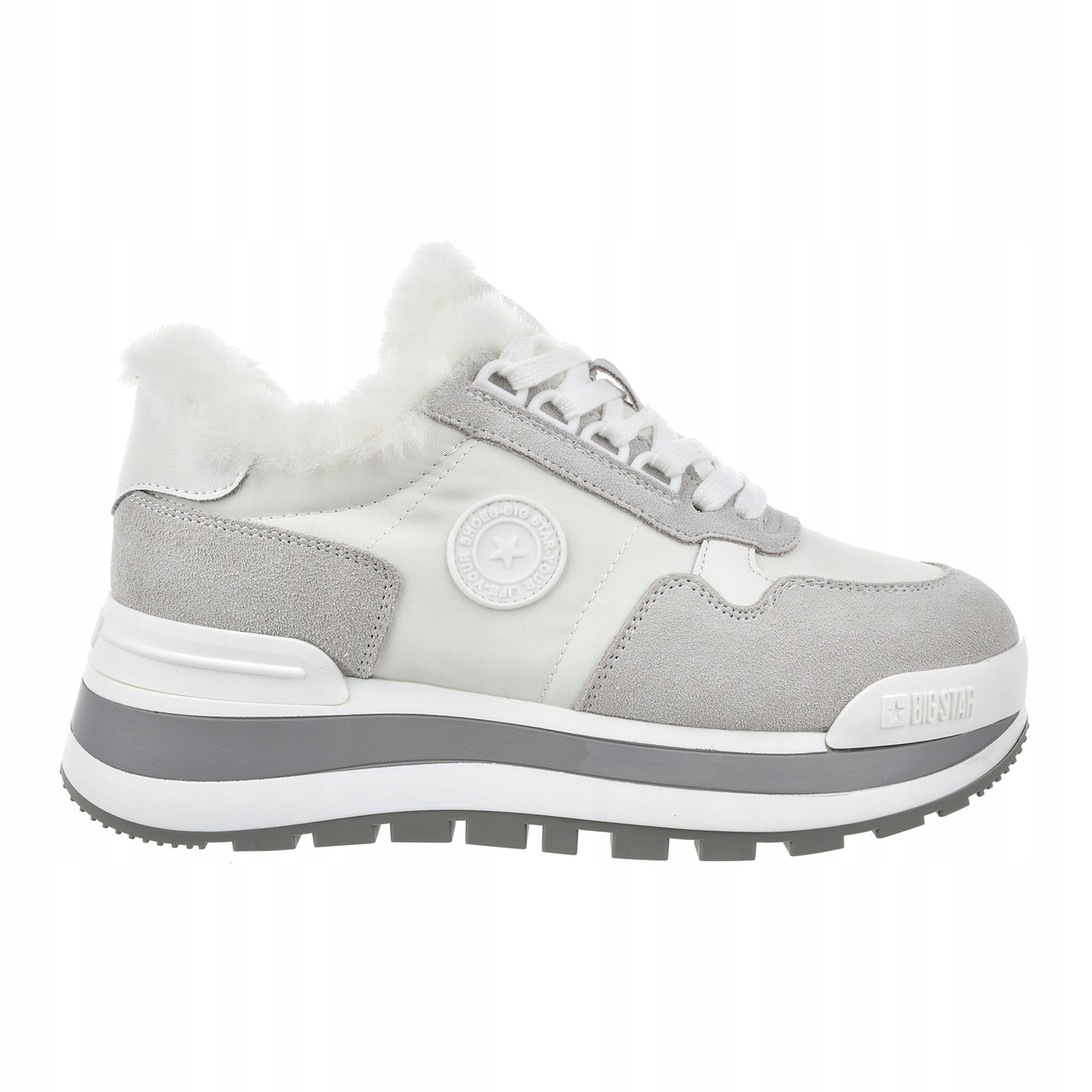 Buty damskie Big Star OO274A215 white 37 Eu