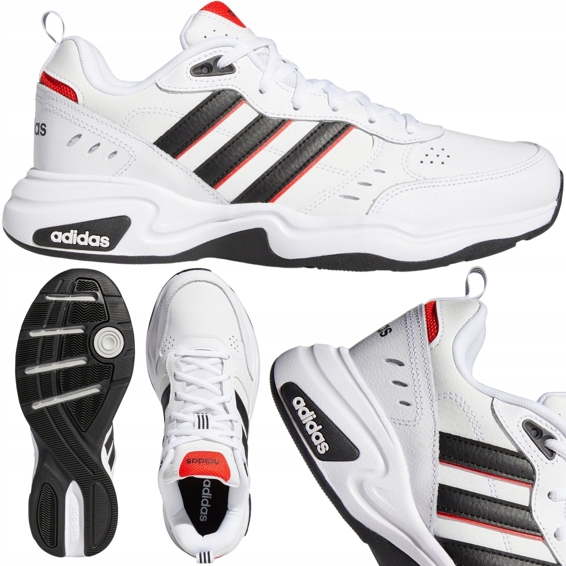 Buty Męskie Adidas Strutter Sportowe EG2655 Skórzane r. 45 1/3