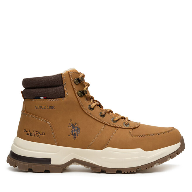 Trzewiki U.S. Polo Assn. OSCAR001M/DYT1 Brązowy