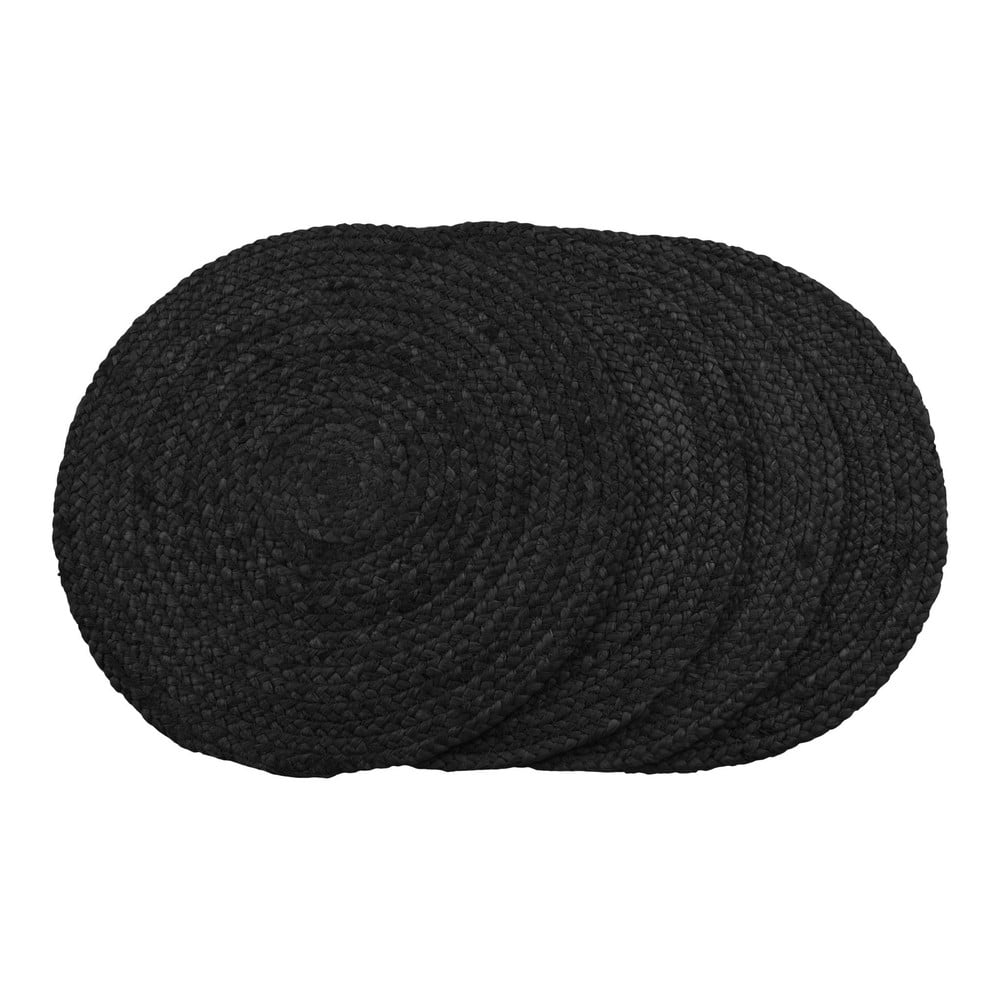 Maty stołowe z juty zestaw 4 szt. ø 38 cm Bombay – House Nordic