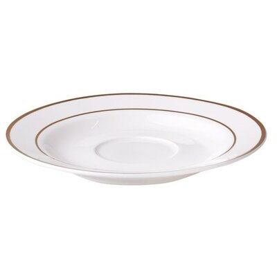 Spodek AMBITION Aura Gold 15.5 cm Biało-złoty