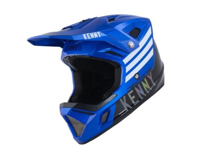 Kask rowerowy FullFace DH MTB KENNY Decade XL Blue