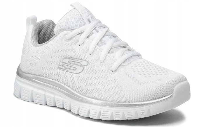 Skechers Buty Damskie Sportowe Graceful Get Connected białe 37 Eu