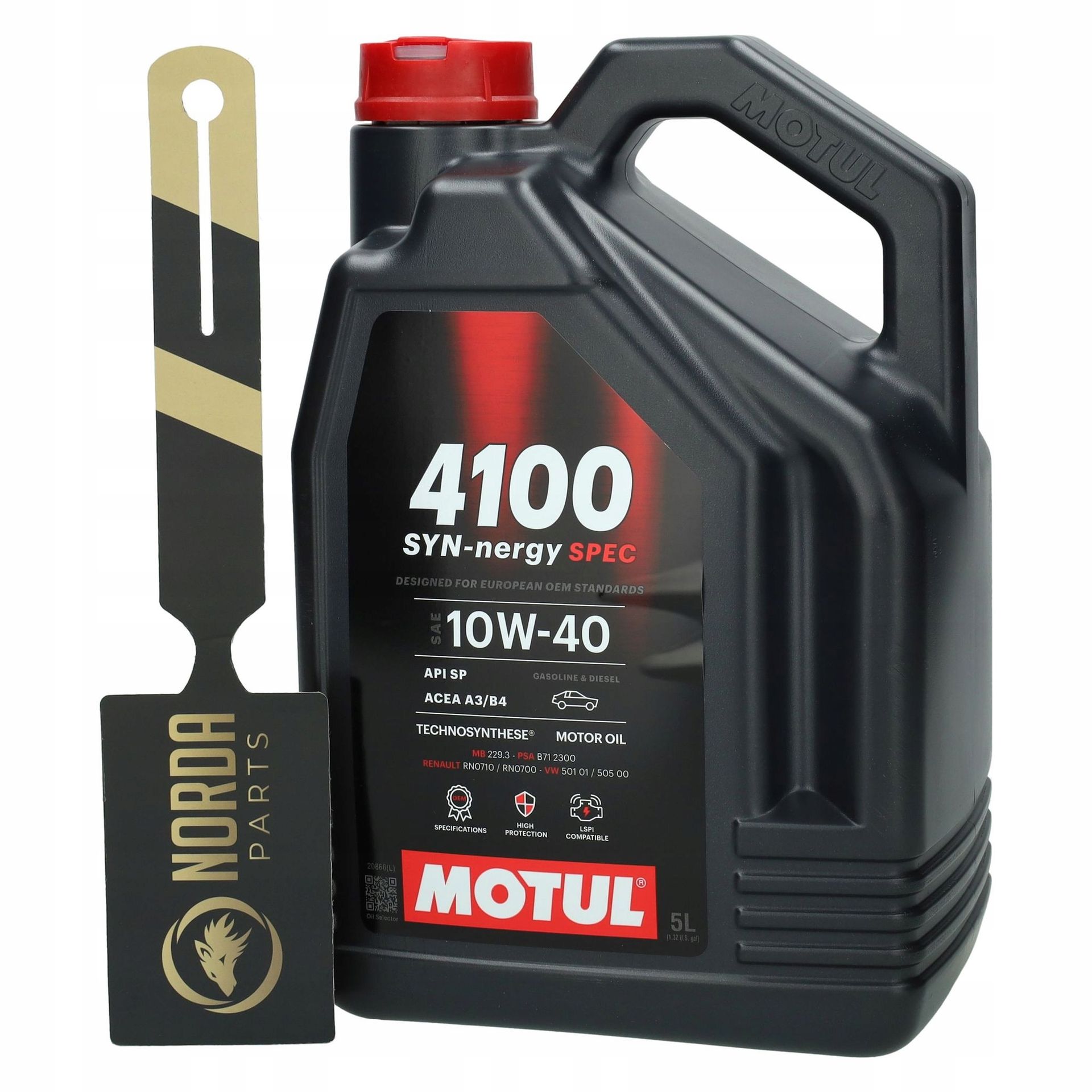 Motul 4100 Syn-Nergy Spec 10w40 5L