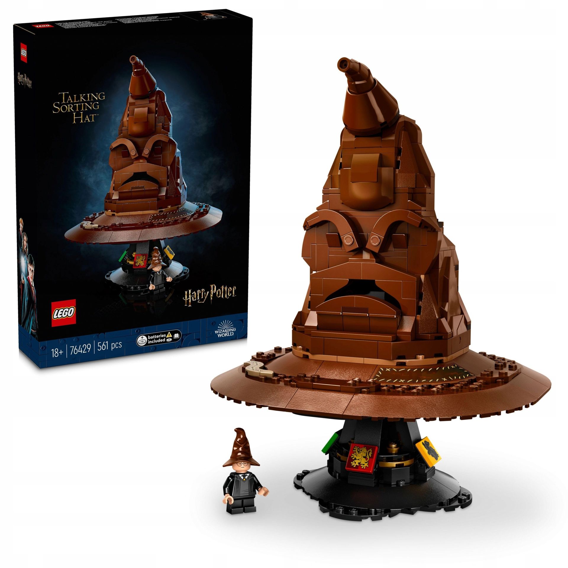 Lego Harry Potter Mówiąca Tiara Przydziału 76429 Zestaw Klocków