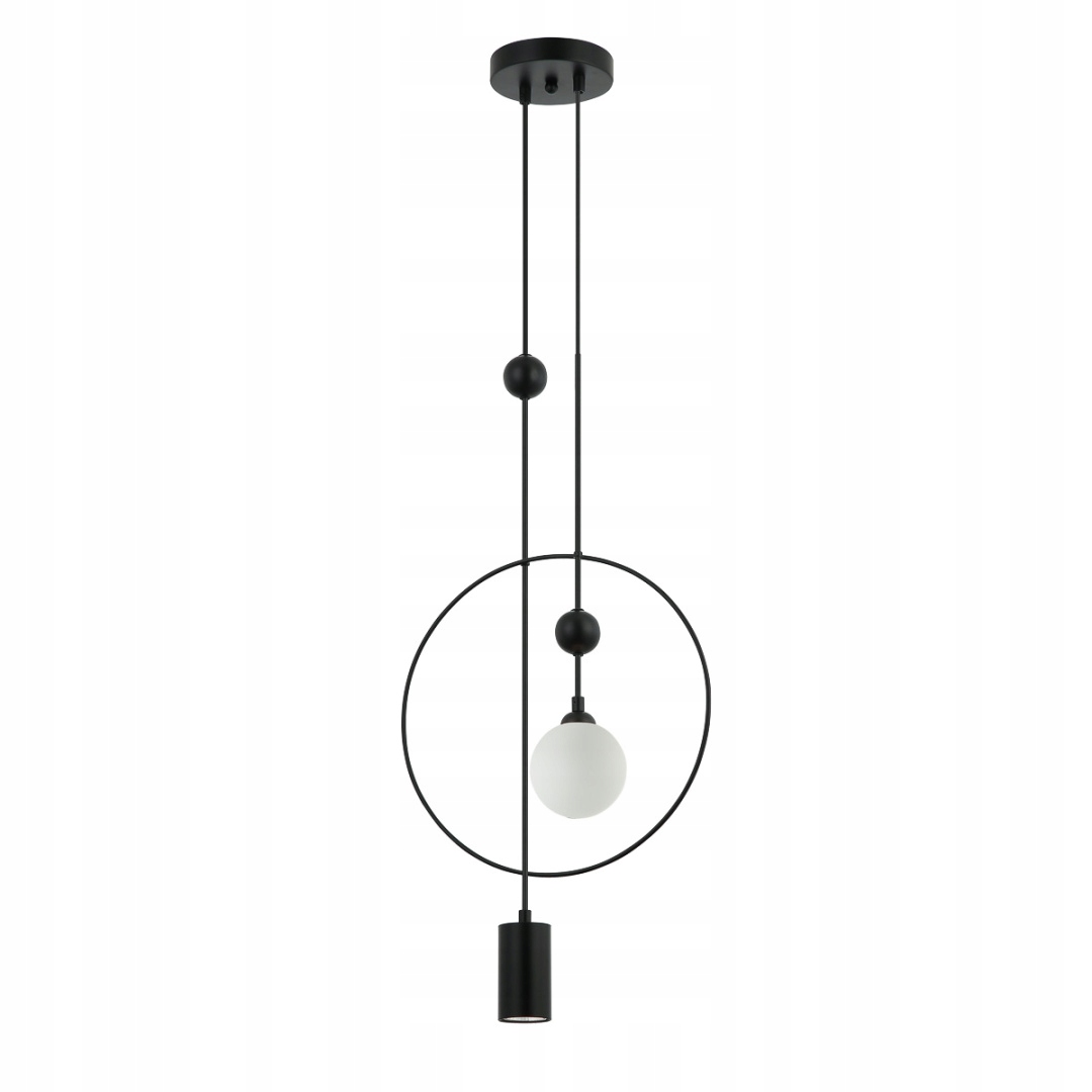 Lampa wisząca do korytarza, antresoli Trosti PND-428892-BK