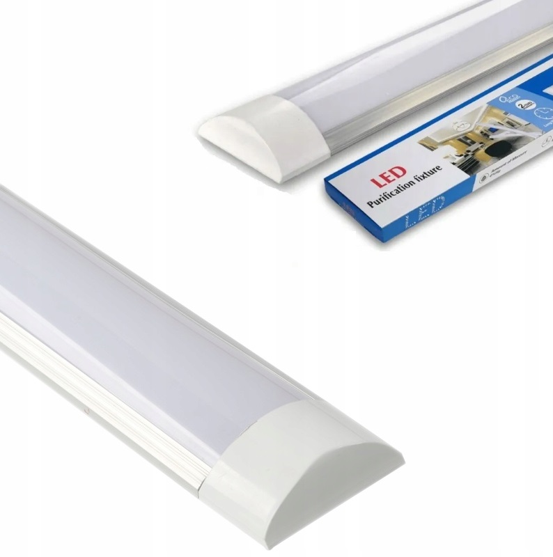 Lampa Led 120cm Natynkowa Panel Oprawa Świetlówka