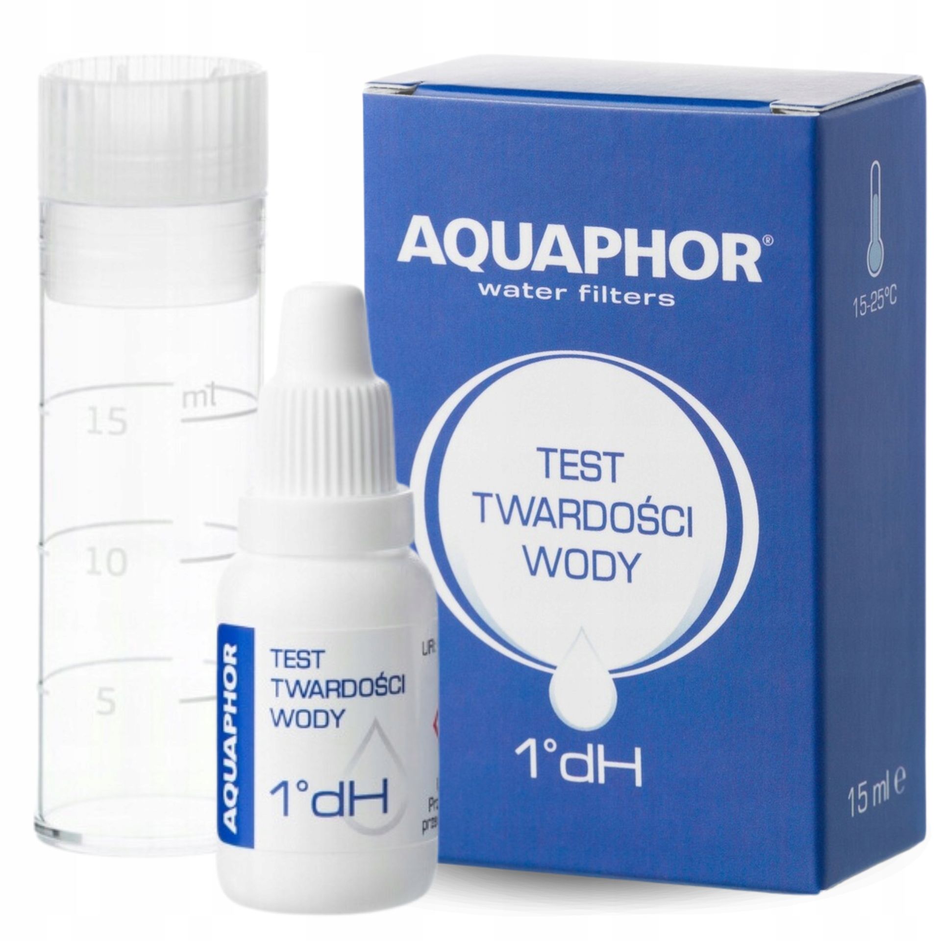 Zestaw Aquaphor Dokładny Test twardości 0,02 l do badania twardości wody