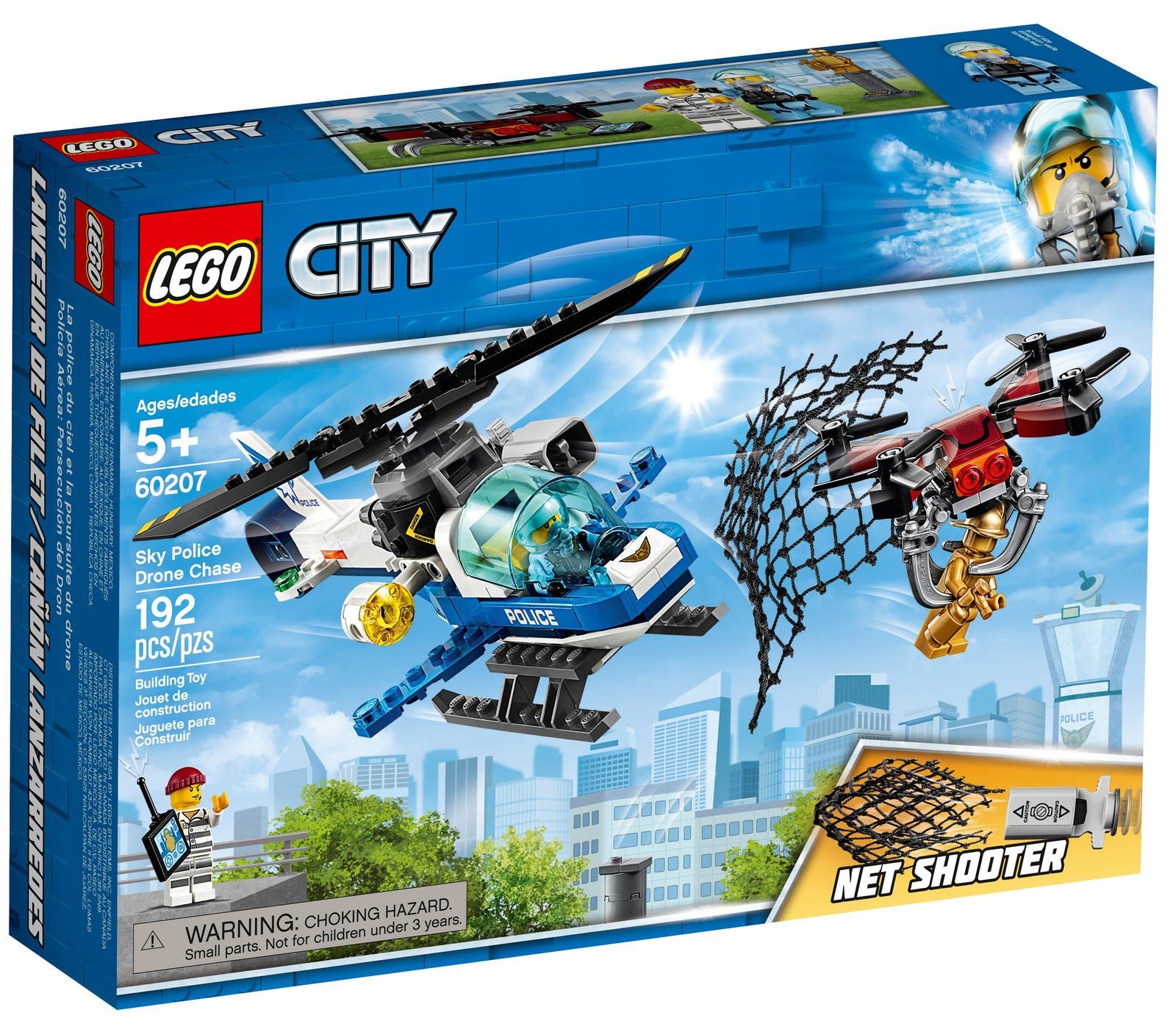 Klocki Lego City 60207 Pościg policyjnym dronem