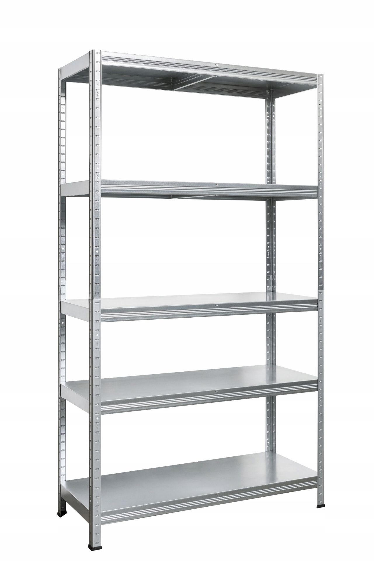 Regał Magazynowy Do Piwnicy 180x60x40cm Ocynk 5 Półek, C.Obciążenie 650kg