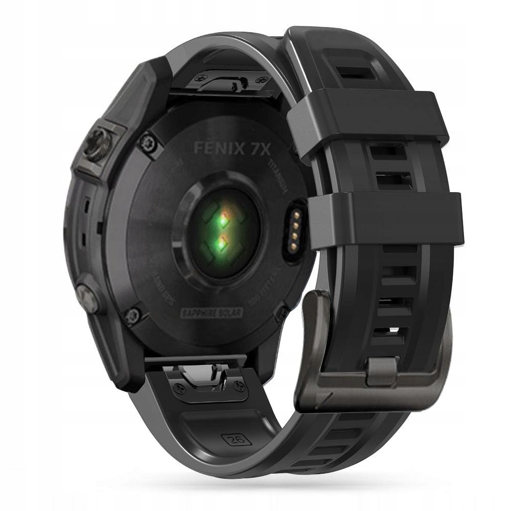 Pasek do Garmin 22 mm czarny Mellbi