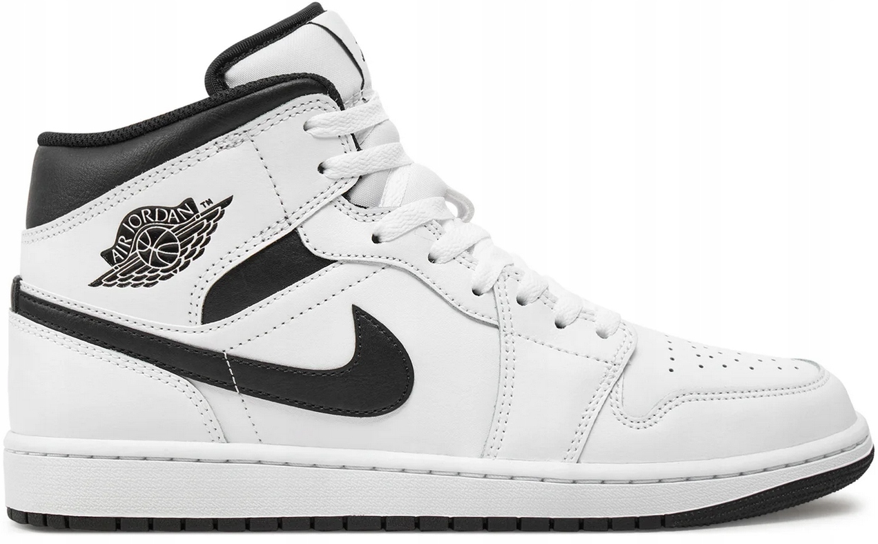 Buty Męskie Wysokie Miękkie Koszykarskie Białe Nike Jordan Air 1 R. 42,5
