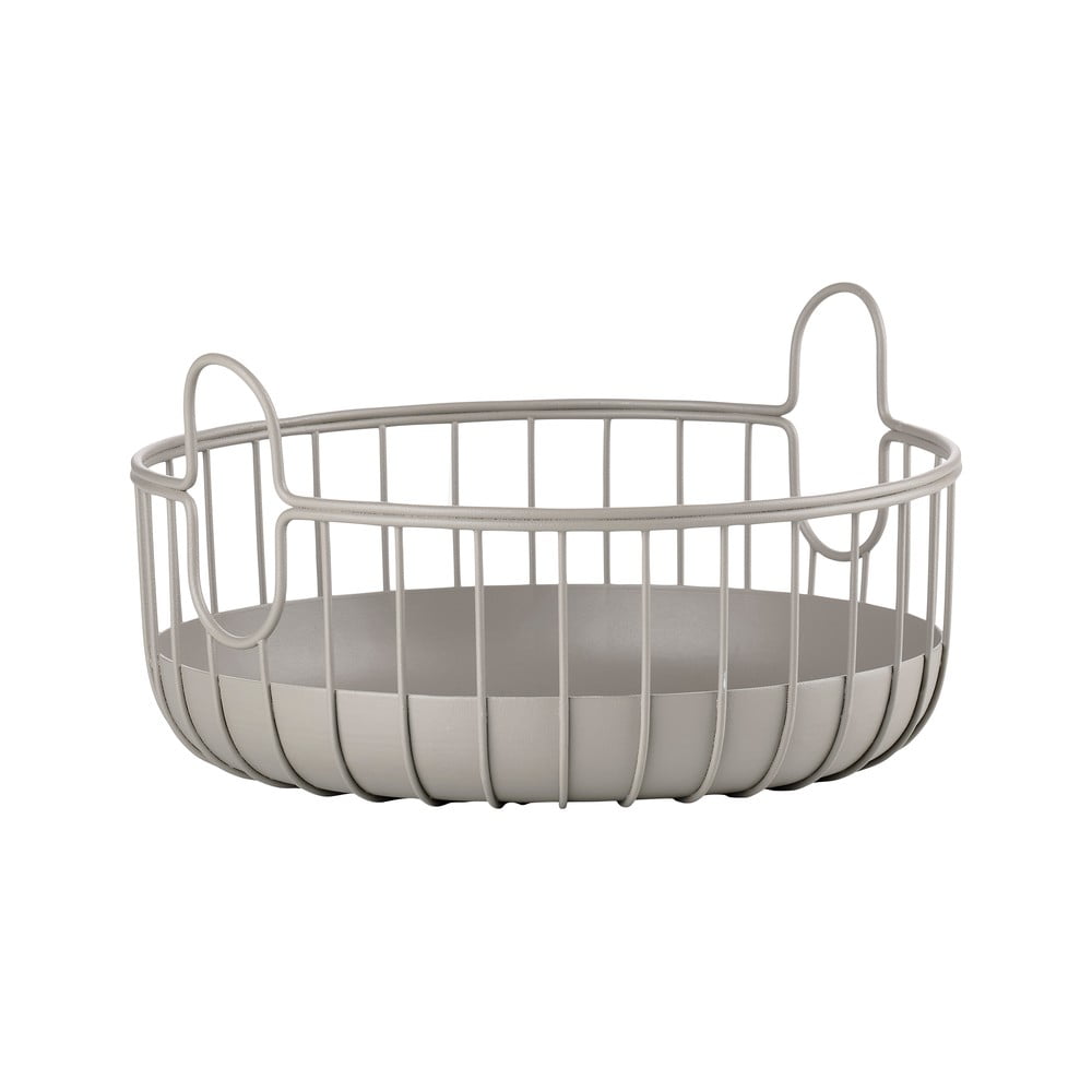 Metalowy koszyk druciany ø 22x8 cm Inu – Zone