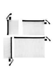 Saszetka na zamek komplet 4szt