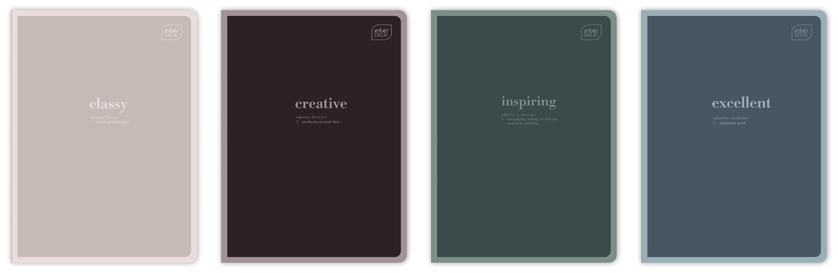 Interdruk Zeszyt A5 M 70g Hybrid Words kratka 96 kartek