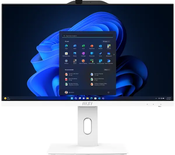 MSI Pro AP242P 14M-691EU i5-14400 23,8 cali 16GB RAM 512GB Dysk SSD Win11 Pro Biały