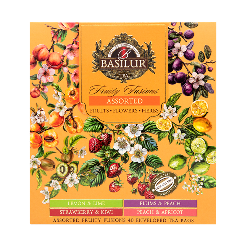 Zestaw herbat FRUITY FUSIONS saszetki kopertowane - 40 szt.