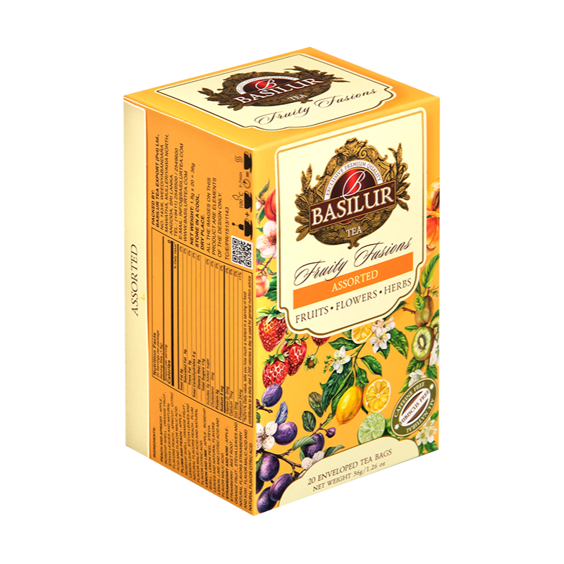 Zestaw herbat FRUITY FUSIONS saszetki kopertowane - 20 szt.