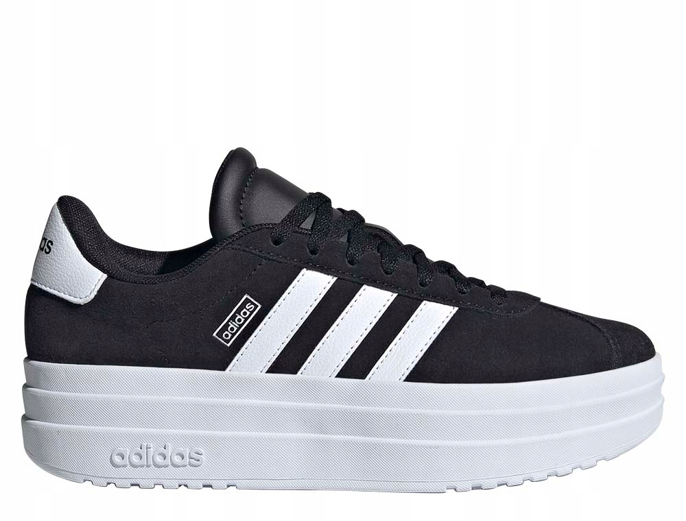 Buty damskie adidas VL Court Bold czarne skóra sneakers IH4777 36
