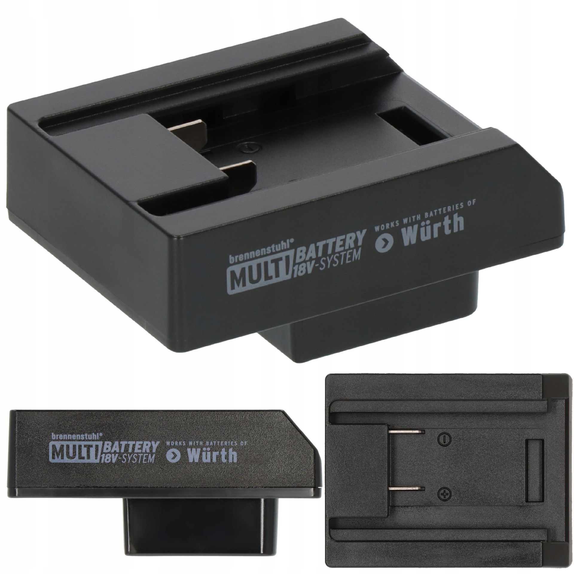 Adapter Würth do reflektora Led w systemie brennenstuhl Multi Battery 18V