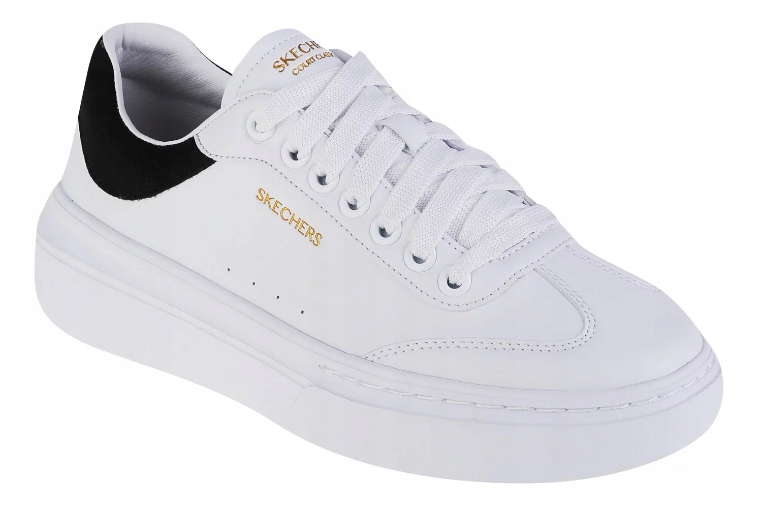 Buty damskie Skechers Cordova Classic Best Behavior białe 185060-WBK