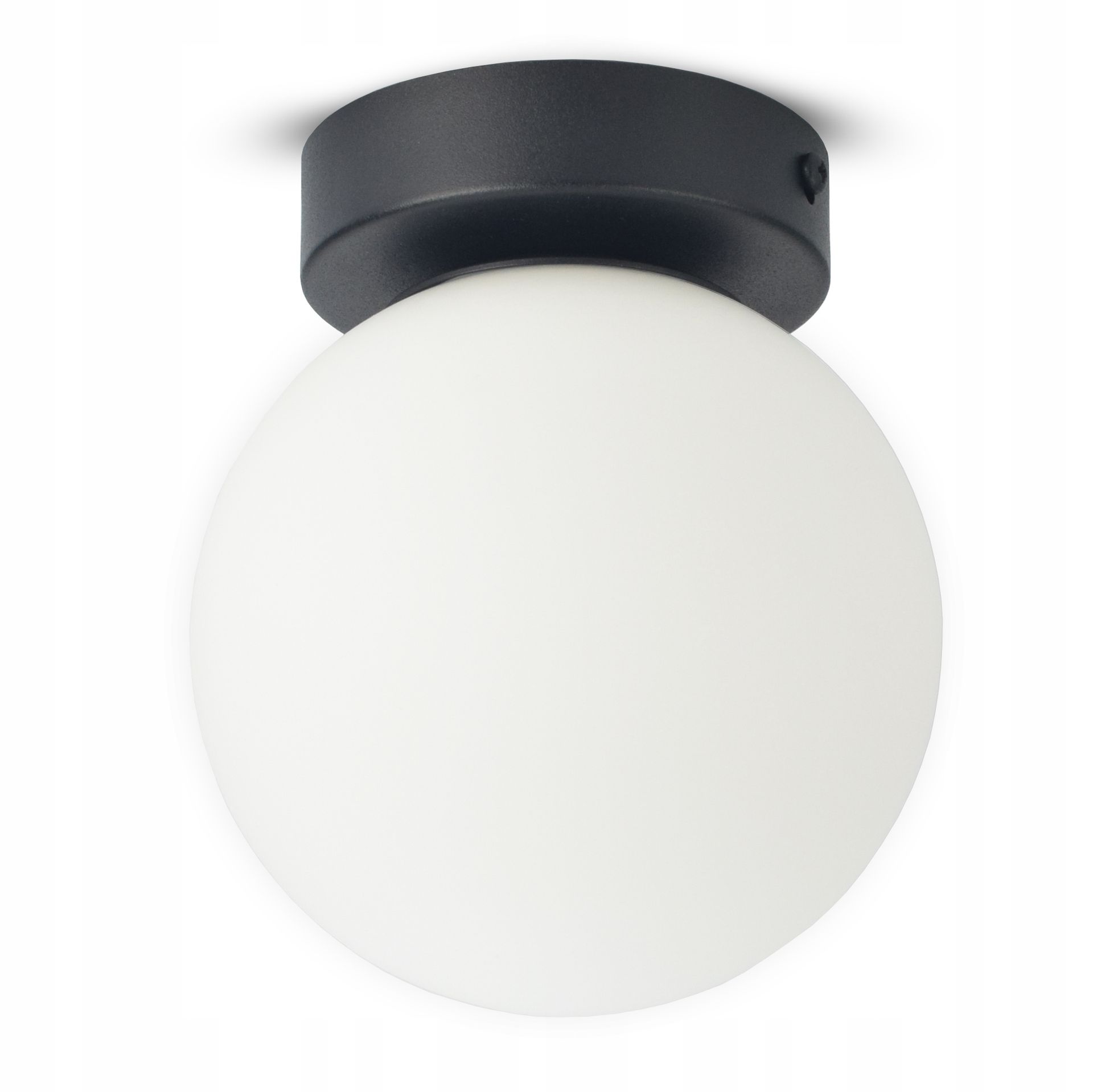 Lampa Sufitowa Plafon Żyrandol Full Globe Glass 561-P1 G9 Biała kula Led