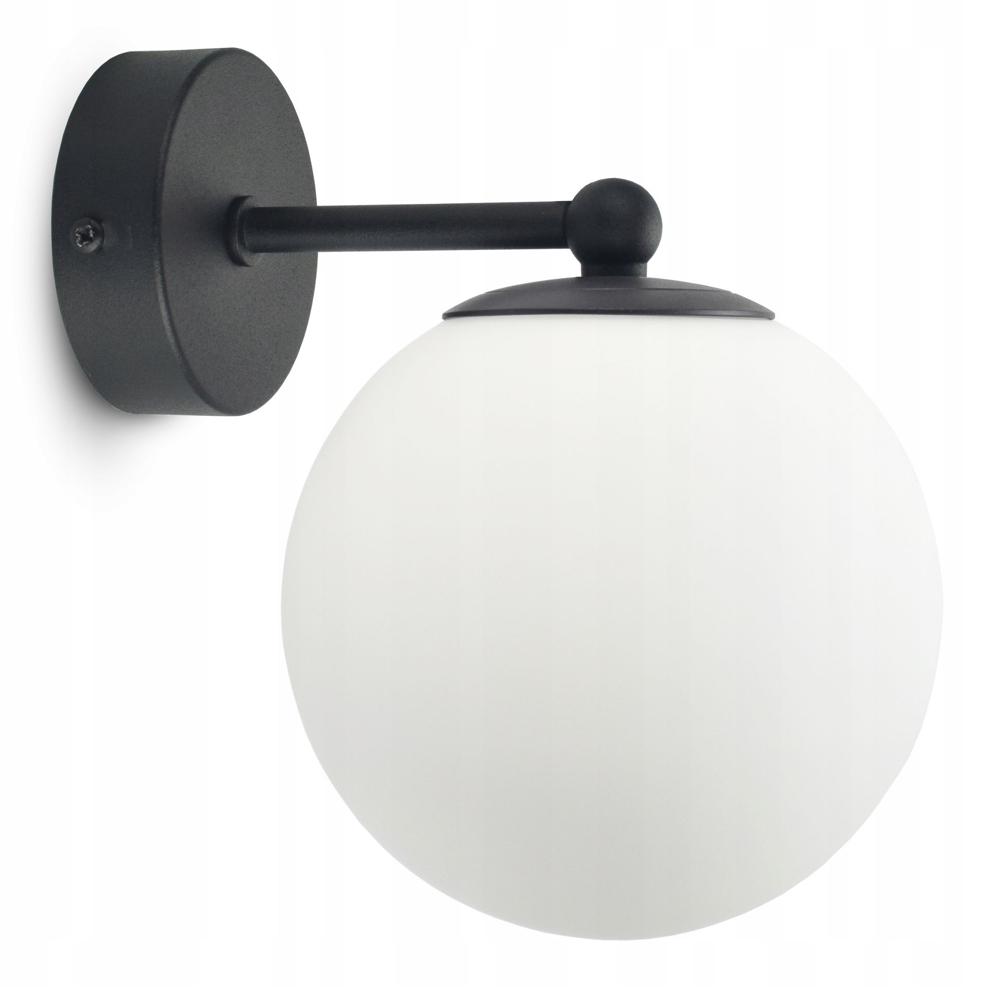 Kinkiet Lampa ścienna Full Globe Glass 561-K1 Led G9 Biała Kula