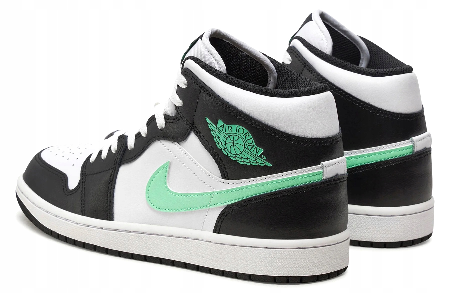 Buty Nike Air Jordan 1 MID DQ8426 103 Męskie białe Skórzane kultowe r. 44,5