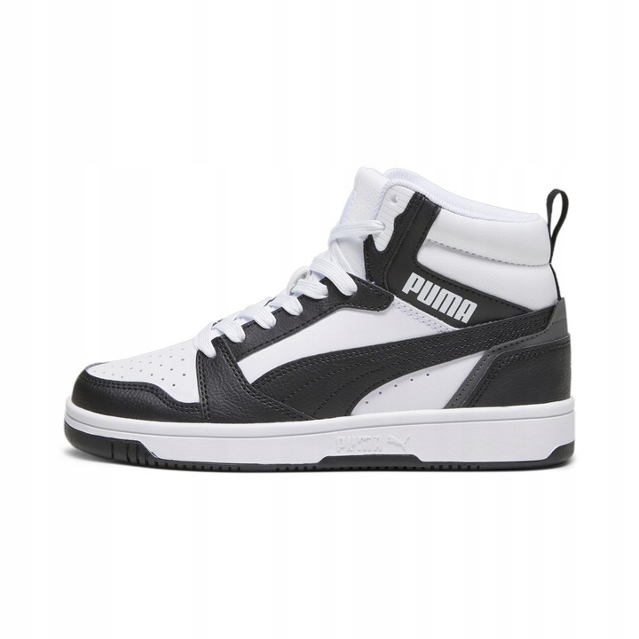 Puma Buty Sportowe Za Kostkę Rebound V6 MID Białe 39383101 35,5