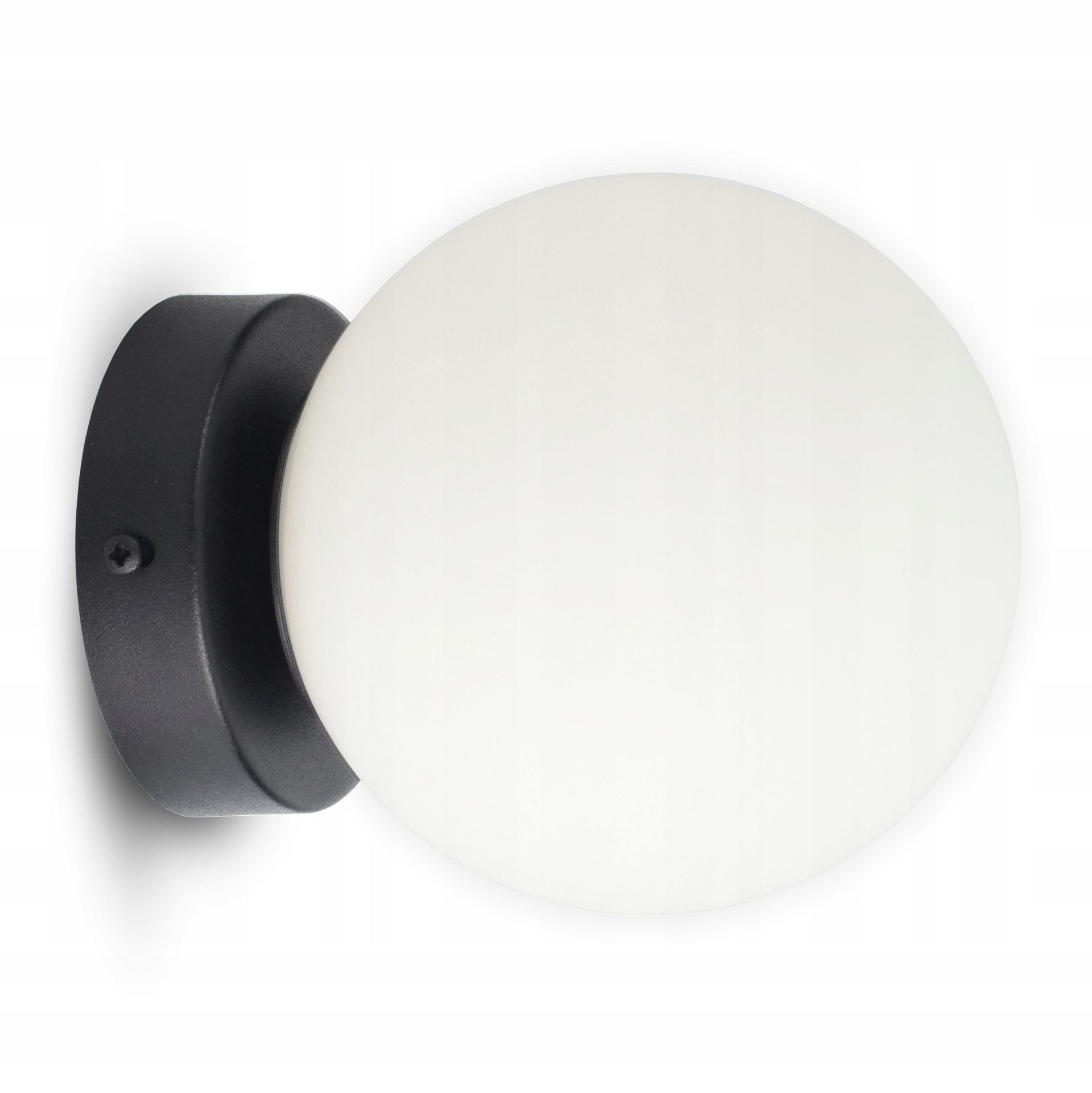 Kinkiet Lampa ścienna Full Globe Glass 561-KP1 Led G9 Biała Kula Lustro