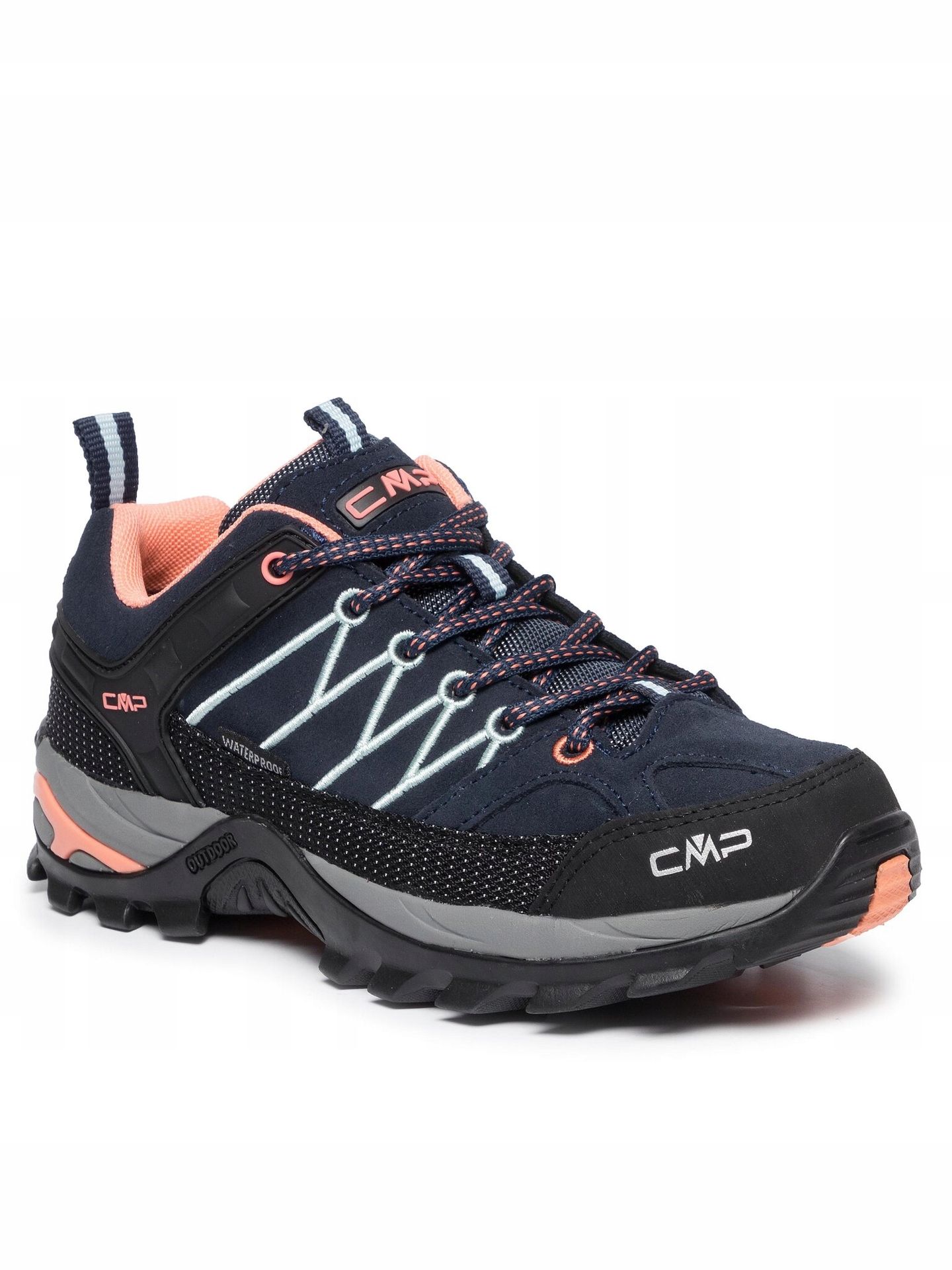 Cmp Trekkingi Rigel Low Wmn Trekking Shoes Wp 3Q13246 Granatowy