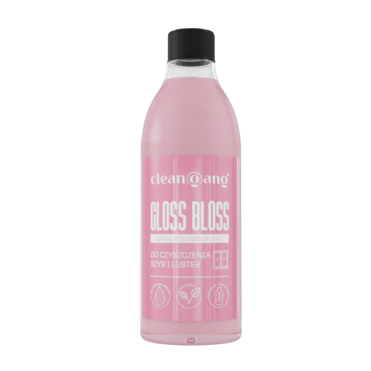 CLEANGANG GLOSS BLOSS PŁYN DO CZYSZCZENIA SZYB I LUSTER BLOSSOM SKY 500ML