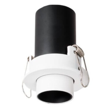 Sufitowy wpust z regulacją HALO H0128 Maxlight LED 6W 3000K biały czarny