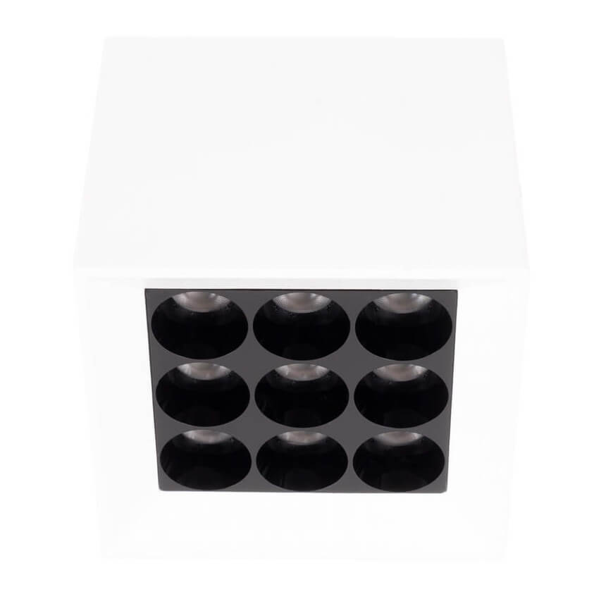 Kuchenna lampa sufitowa X-LINE C0252 Maxlight LED 10W 3000K kostka biały czarny