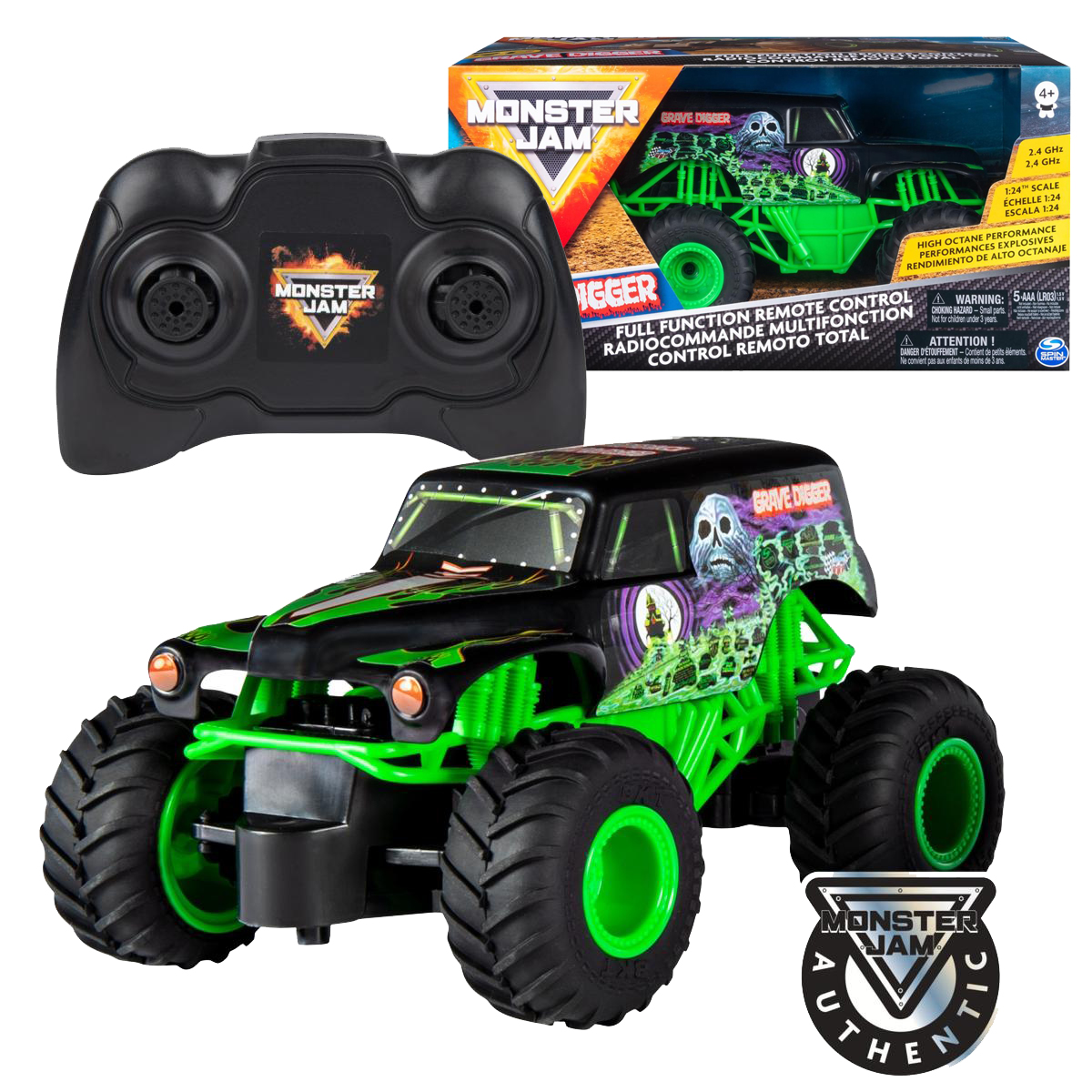Autko zdalnie sterowane Monster Jam Monster Truck