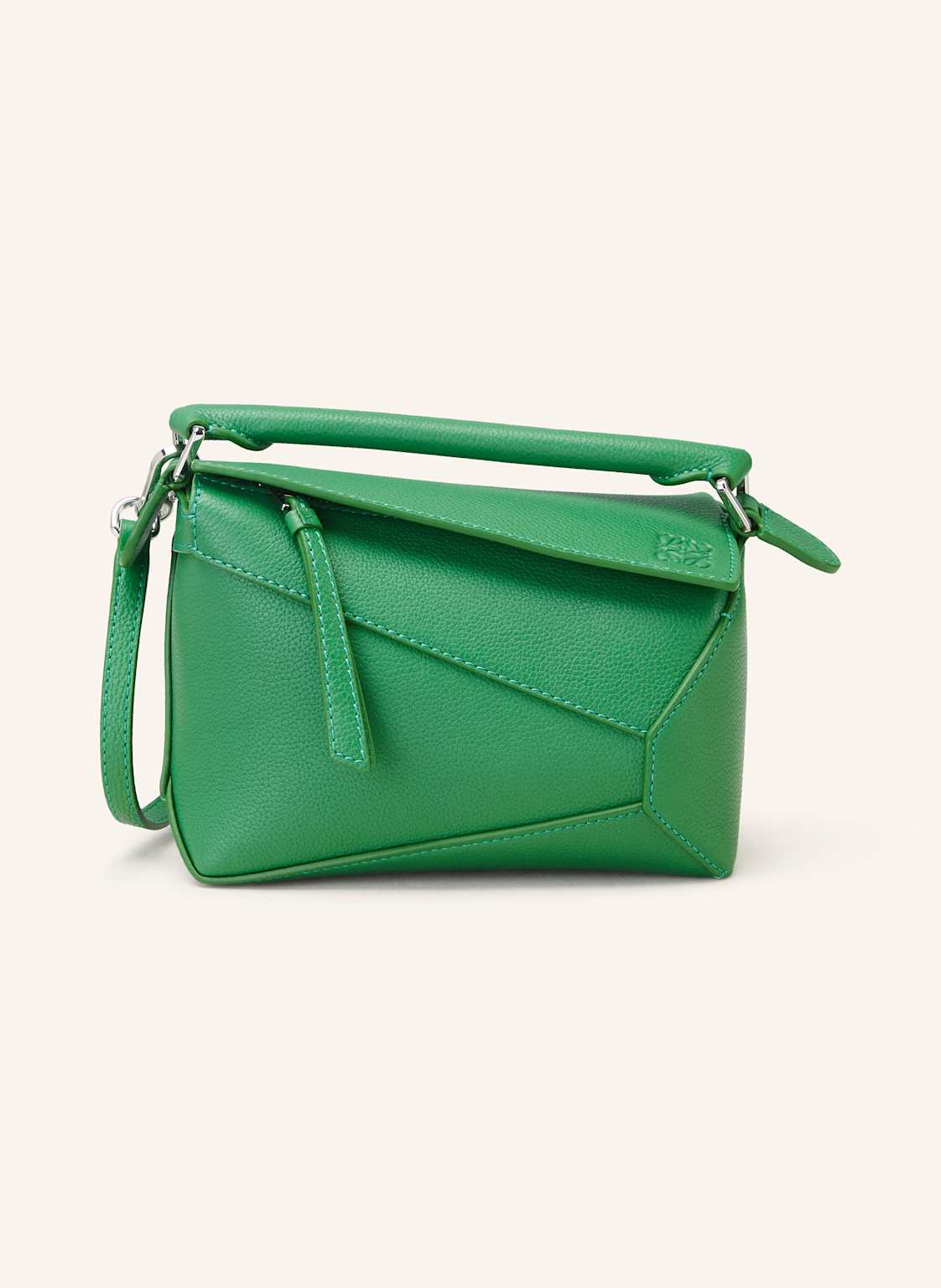 Loewe Torebka Puzzle Edge Mini gruen