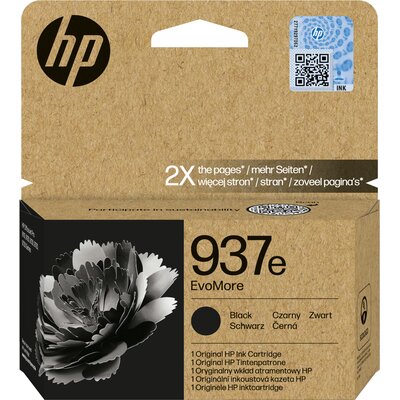hp inc. Tusz 937e Black 4S6W9NE