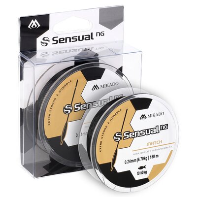 Mikado Żyłka Sensual Ng Match 0.24mm/150m - Czarna