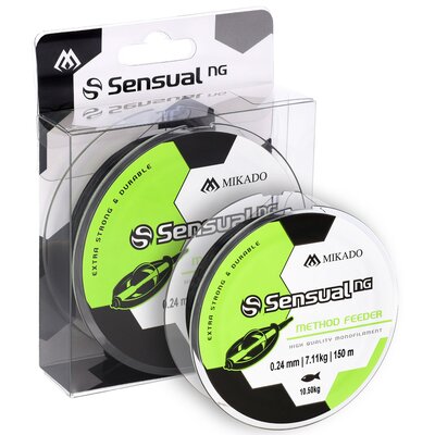 Mikado Żyłka Sensual Ng Feeder 0.18mm/150m - Czarn