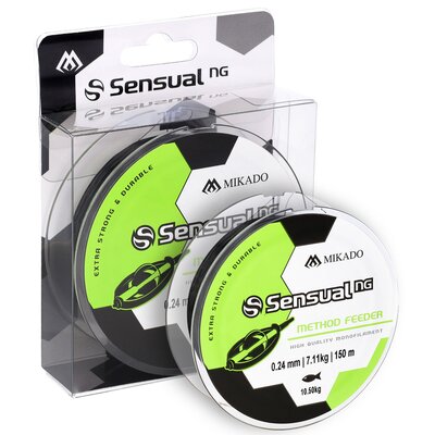 Mikado Żyłka Sensual Ng Feeder 0.20mm/150m - Czarn