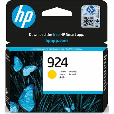 Tusz HP 924 Żółty 4K0U5NE