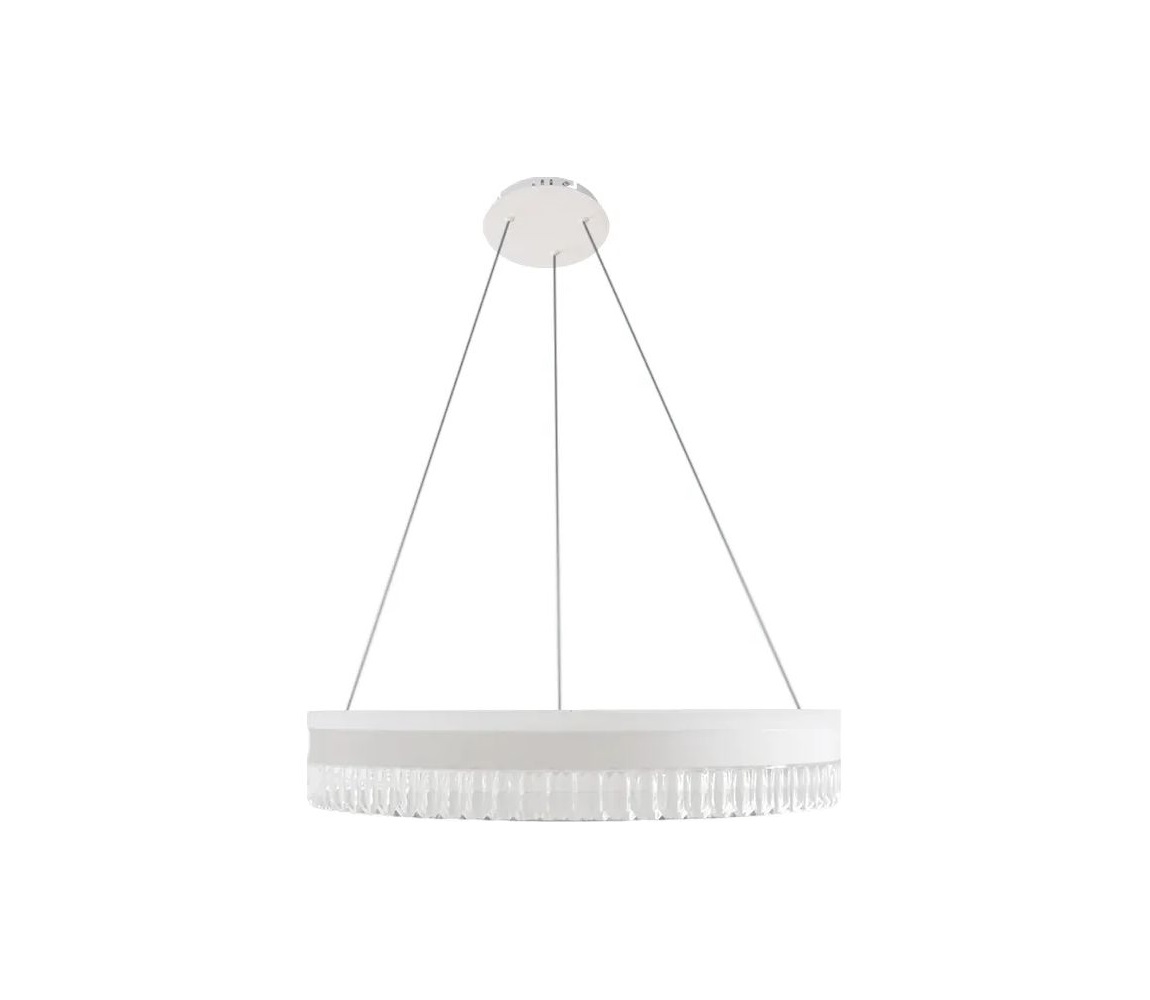 LED Żyrandol ściemnialny na lince LED/80W/230V 3000-6500K biały + zdalne sterowanie